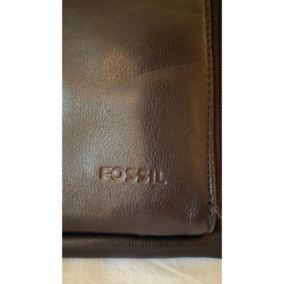 Fossil Black Leather Crossbody Bag - Picture 8 of 8